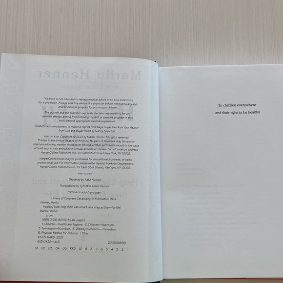 Healthy Kids Cookbook by Marilu Henner with Lorin Henner Hardback - Picture 4 of 12